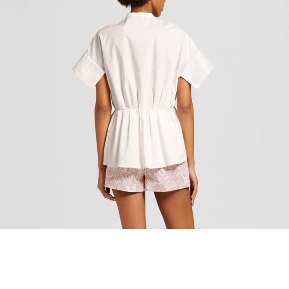 Victoria BeckhamXTarget poplin waist top - Picture 2 of 7